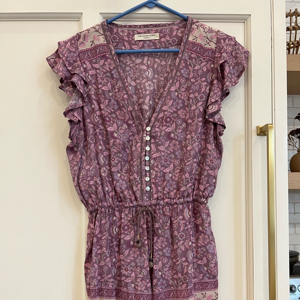 Spell and the Gypsy romper size small